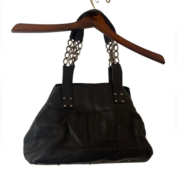 Stuart Weitzman silver studded purse - Picture 2 of 6